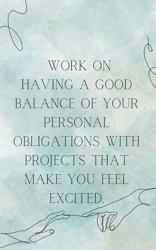 Balancing Personal Obligations and Exciting Projects